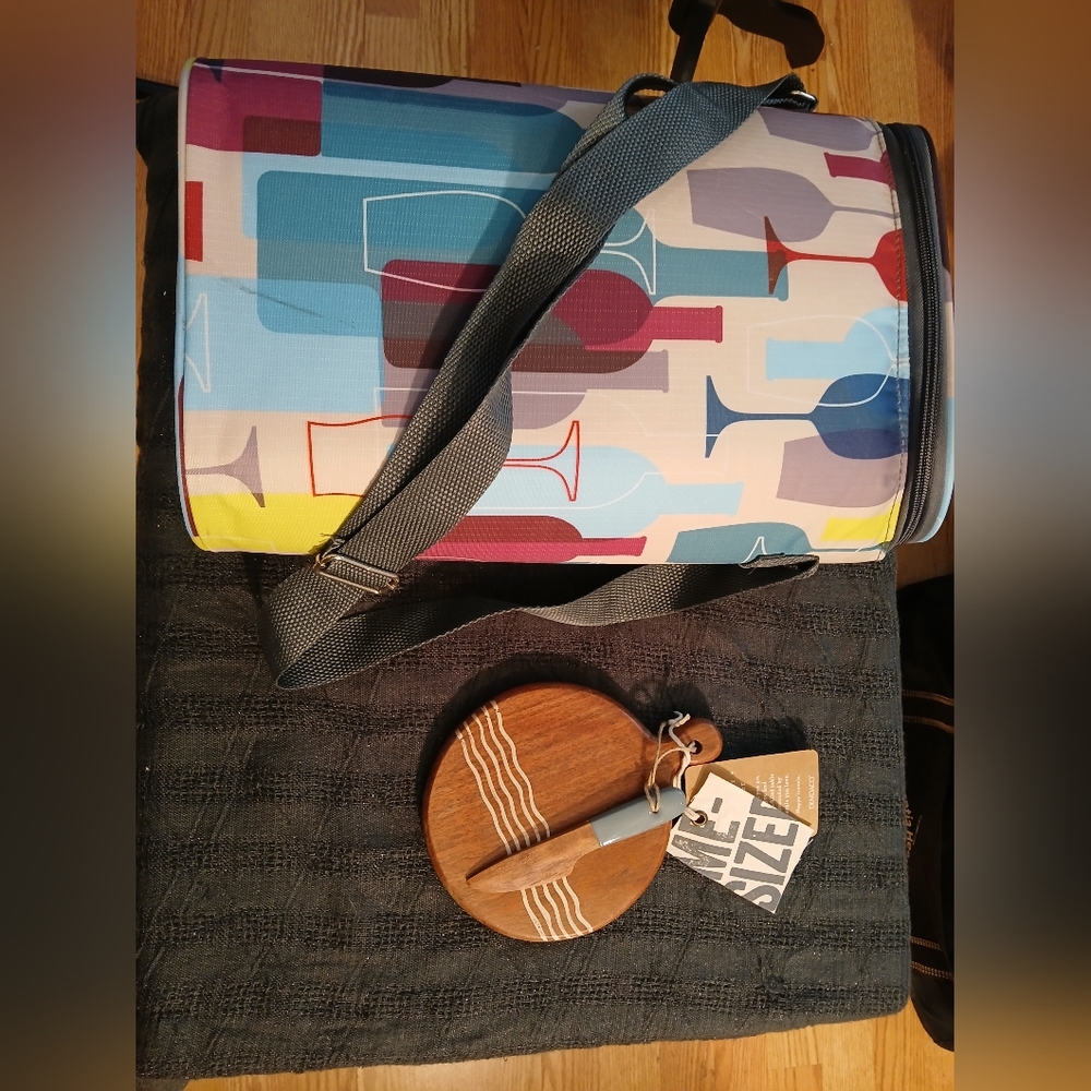 3 Pc Wine & Cheese Travel Bundle